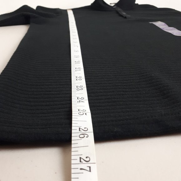 ZeroXposur Black Sport Knit Mock Turtleneck Sweater - Picture 9 of 16